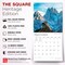 BrownTrout; World's Greatest Mountains | 2027 12 x 24 Inch (Hanging) Monthly Square Wall Calendar | Foil Stamped Cover | Plastic-Free; Category:Wall Calendars; Image:7